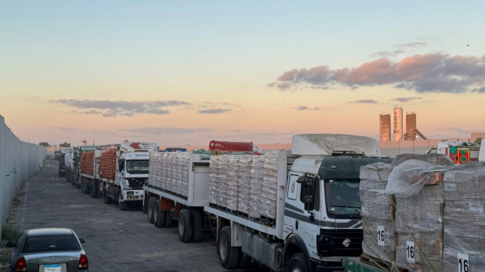 Medien: Grenzübergang Rafah wird geöffnet - 600 Lkw sollen Hilfe in Gazastreifen bringen