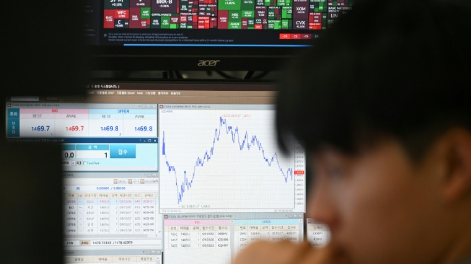Stocks rise, oil down as traders weigh Iran sanctions threat