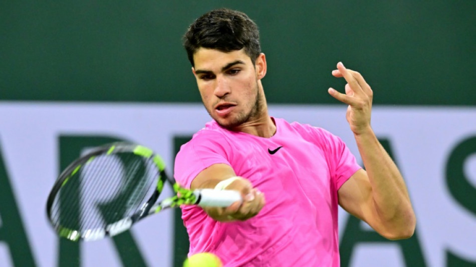 Alcaraz sails into Indian Wells quarter-finals as Draper retires
