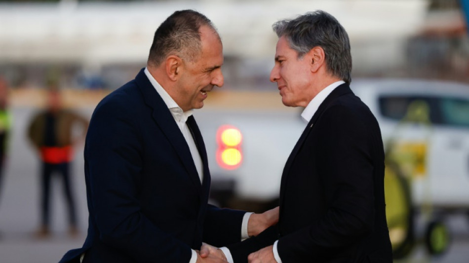 Blinken meets Greek PM Mitsotakis after an hour of talks with Erdogan 