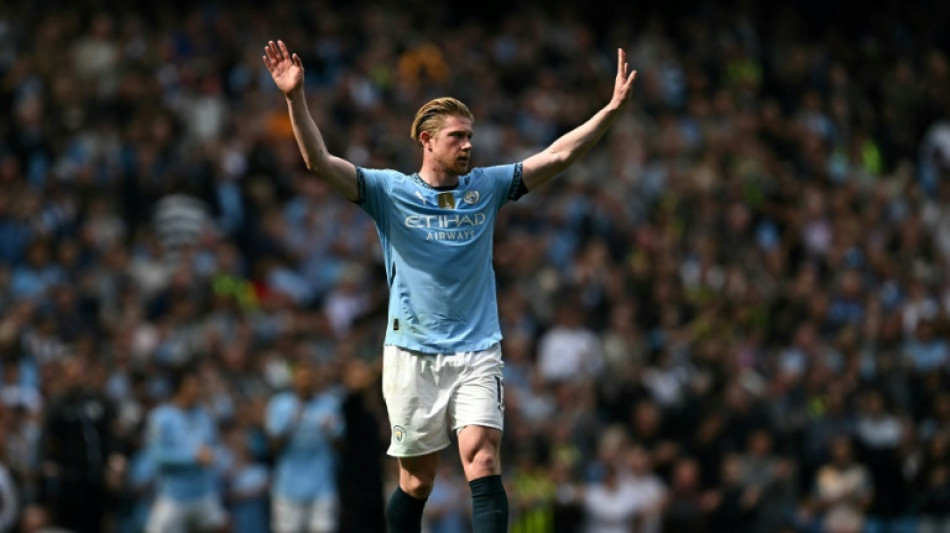 De Bruyne targets Champions League place before Man City farewell