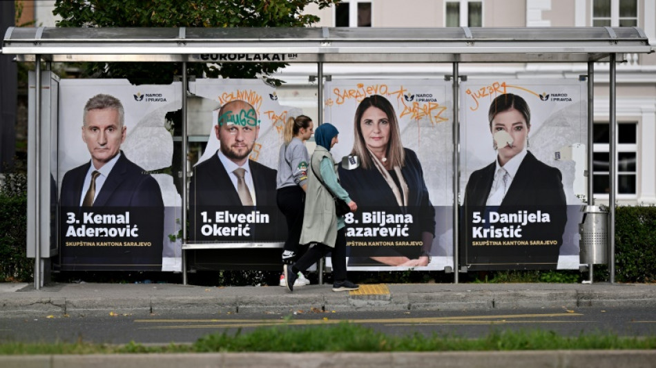 La Bosnie vote par temps de frictions ethniques