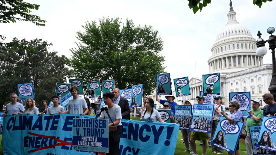 Trump's fossil fuel agenda challenged in youth climate suit