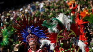 Bunter Umzug zum Karneval der Kulturen in Berlin - 1500 Polizeikr&auml;fte im Einsatz