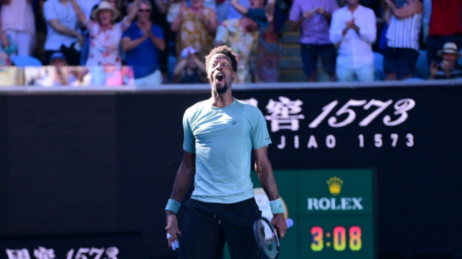 Open d'Australie: Monfils, un travail physique acharn&eacute; pour une long&eacute;vit&eacute; hors normes