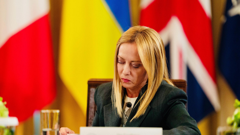 Meloni, vicini a Kiev, Russia non crede in negoziato