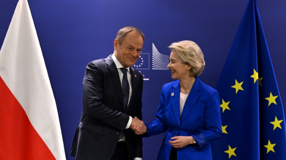 Von der Leyen begr&uuml;&szlig;t Tusk zur&uuml;ck in der "europ&auml;ischen Familie"