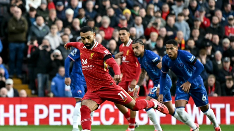 Angleterre: le leader Liverpool bat Chelsea 2-1 &agrave; Anfield
