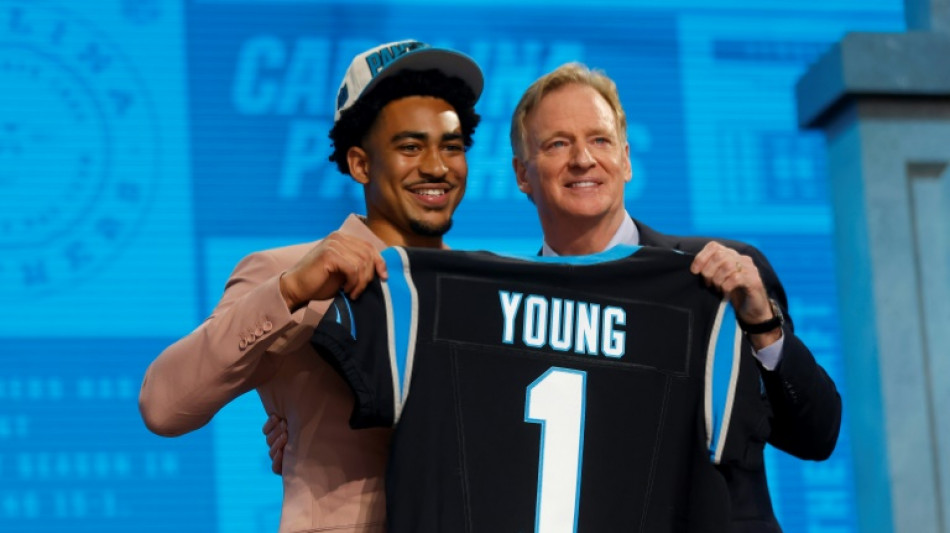 Panthers draft quarterback Young with first pick in NFL draft