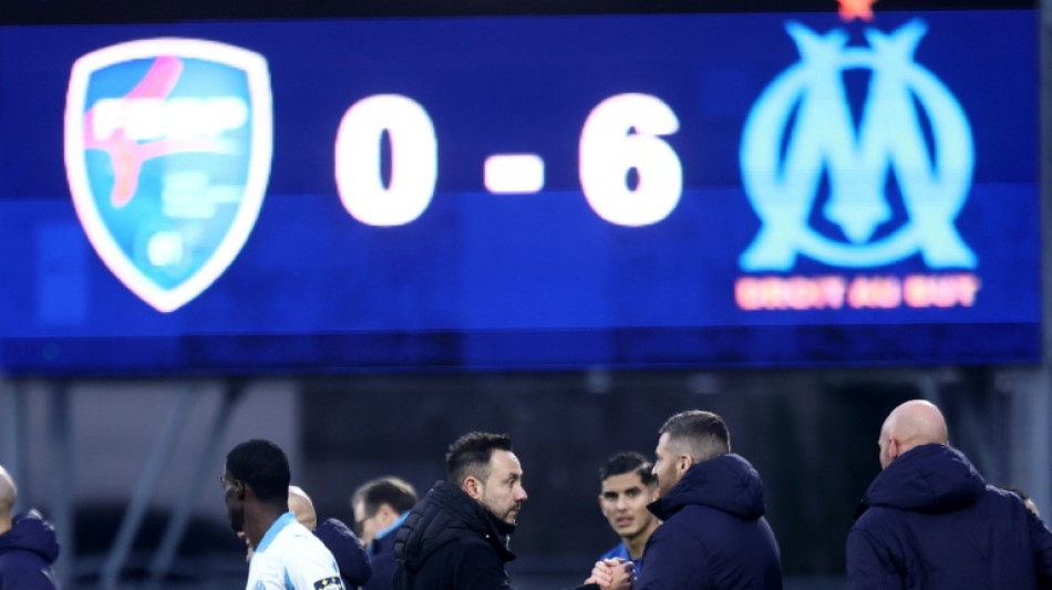 Coupe de France: Marseille facile, Le Havre chute, Montreuil au paradis