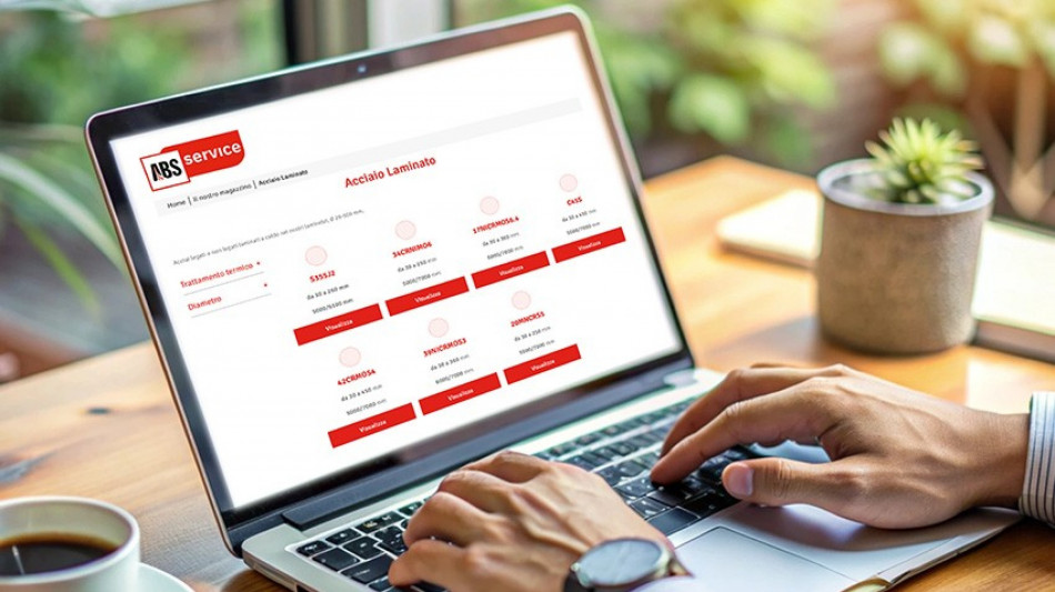 Abs (Danieli) inaugura il primo e-commerce per acciaio speciale