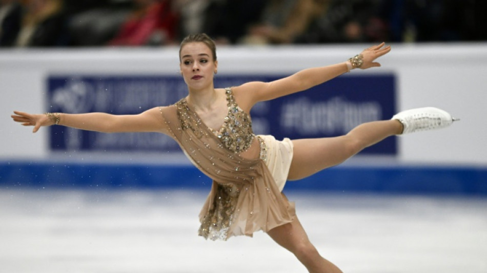 Patinage: la G&eacute;orgienne Gubanova championne d'Europe devant Hendrickx