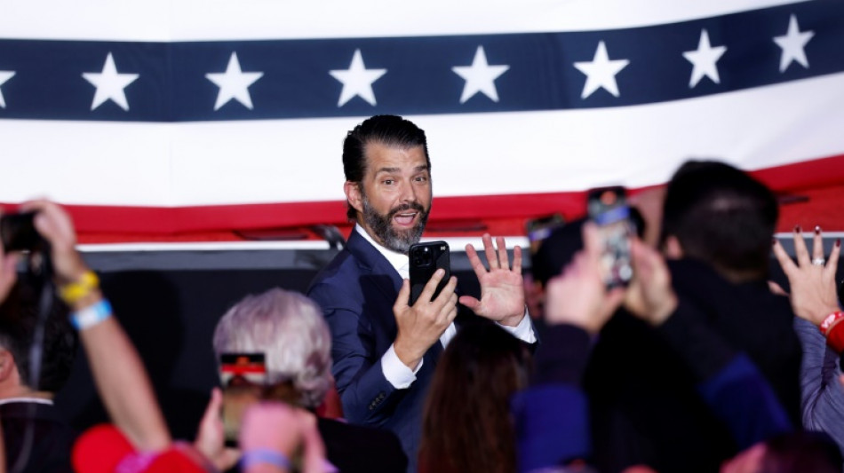 Donald Trump Jr. chega à Groenlândia