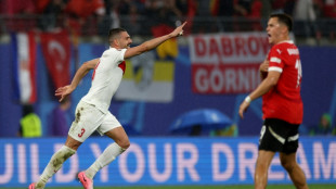 Euro-2024: la Turquie surprend l'Autriche gr&acirc;ce au doubl&eacute; du d&eacute;fenseur Demiral