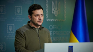 Face &agrave; l'invasion russe, le pr&eacute;sident ukrainien se mue en chef de la r&eacute;sistance