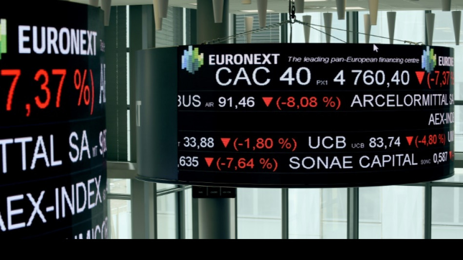 La Bourse de Paris orient&eacute;e &agrave; la baisse