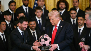 Trump re&ccedil;oit Messi et l'Inter Miami &agrave; la Maison Blanche