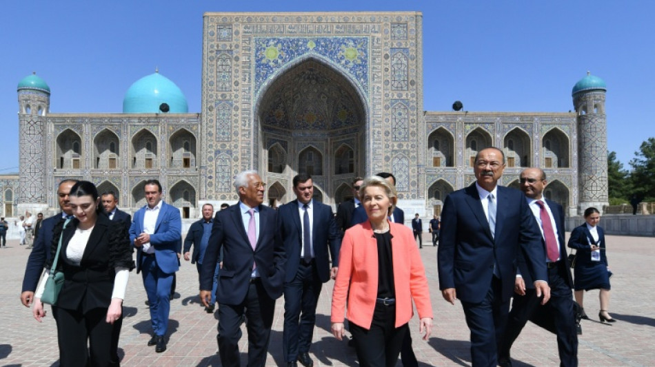 Face à Moscou et Pékin, l'UE veut s'affirmer en Asie centrale