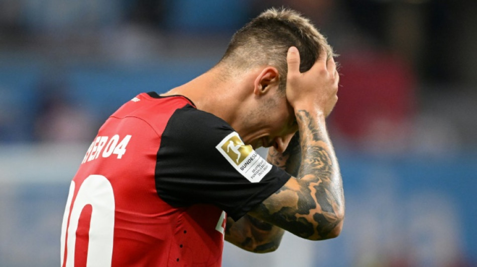 Allemagne: Leverkusen battu apr&egrave;s 35 matches cons&eacute;cutifs sans d&eacute;faite en Bundesliga