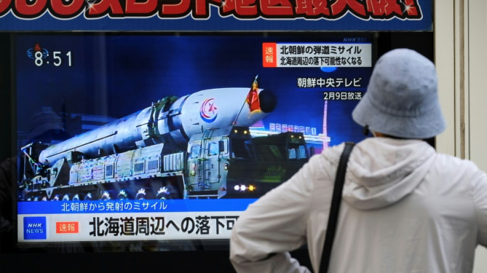 La Cor&eacute;e du Nord tire un missile balistique, br&egrave;ve alerte au Japon