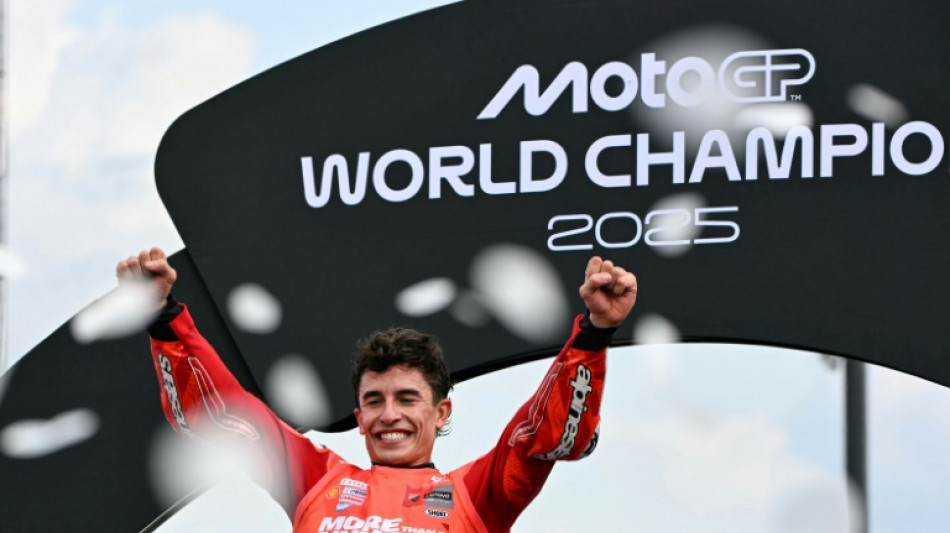 MotoGP: l'Espagnol Marc Marquez (Ducati) remporte son septième titre mondial