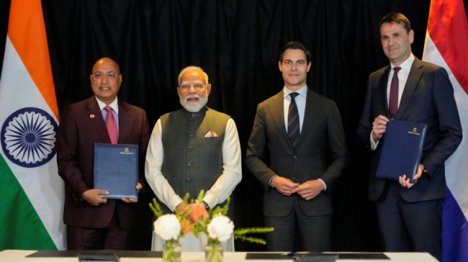 Modi oversees semi-conductor deal on Dutch trip