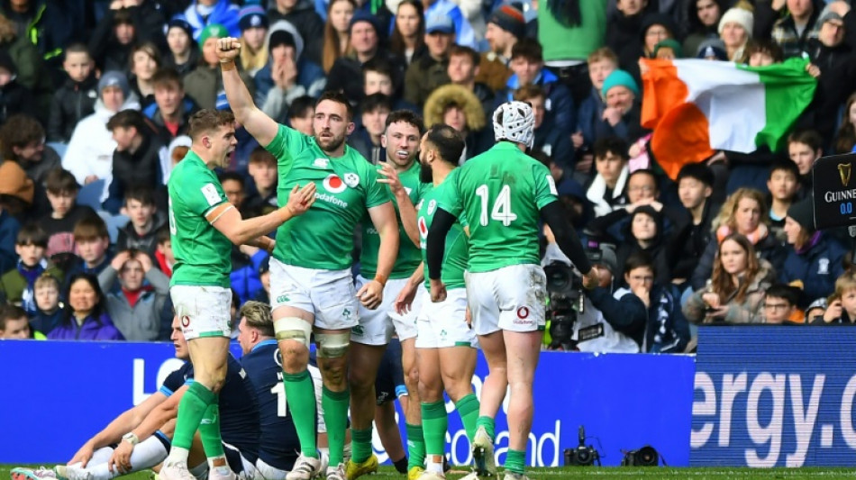 Ireland outlast Scotland to stay on course for Six Nations Grand Slam