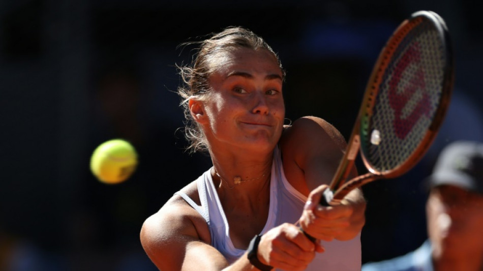 Tennis: Sabalenka atteint &agrave; Madrid sa deuxi&egrave;me finale sur terre battue en 2023