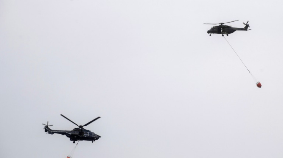 Großbrand in Thüringen unter Kontrolle - in Sachsen noch keine Entspannung