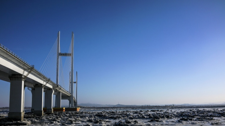 China-North Korea bridge opens, 12 years late