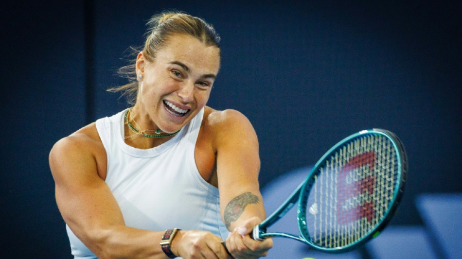 Tennis: "affam&eacute;e", Sabalenka est "pr&ecirc;te" pour de nouveaux succ&egrave;s 