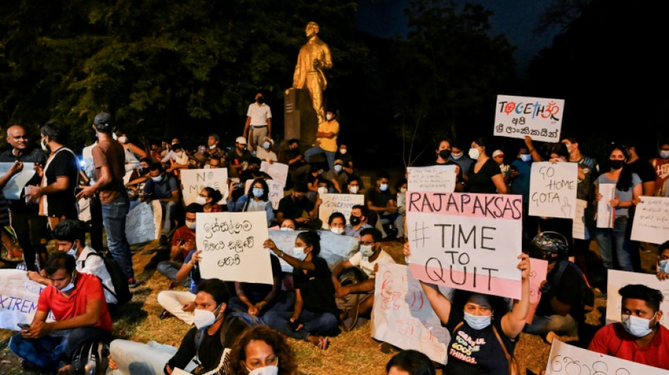 Le Sri Lanka en crise renforce la s&eacute;curit&eacute; alors que la col&egrave;re explose