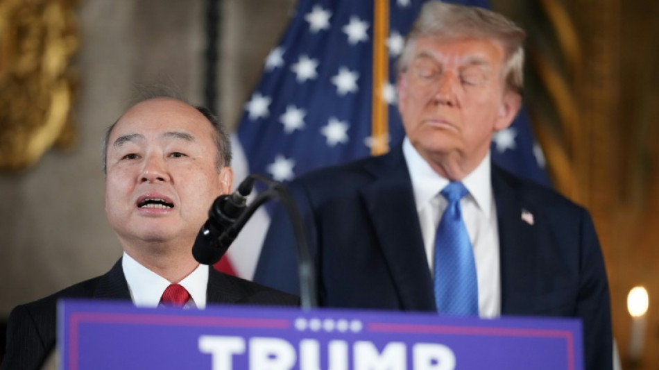 Japanischer Softbank-Konzern k&uuml;ndigt 100-Milliarden-Investition in den USA an