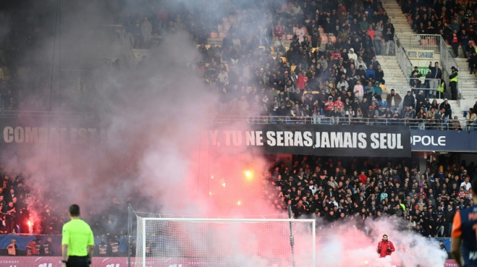Ligue 1: Montpellier-Saint-&Eacute;tienne arr&ecirc;t&eacute; d&eacute;finitivement apr&egrave;s des jets de fumig&egrave;nes