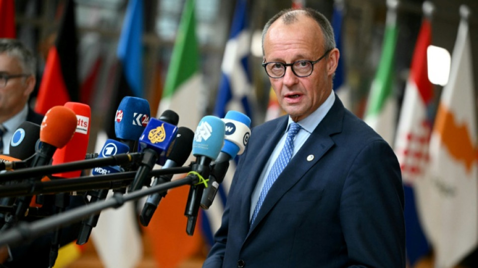 Merz macht sich "allergrößte Sorgen" um Arbeitsplätze in Europa