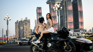 Tourists chase high-octane thrill in China's trending biker capital